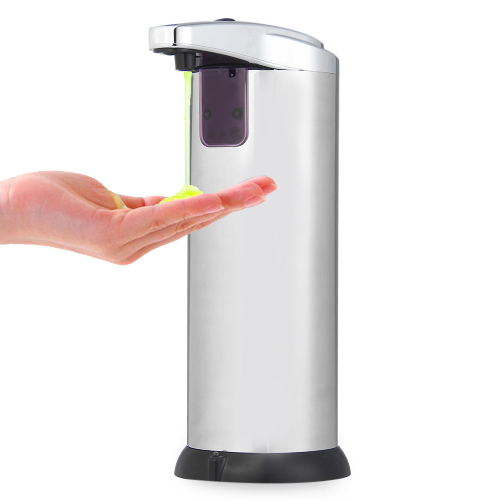 AD - 02 280ml Stainless Steel Automatic Soap Dispenser Touchless Sanitizer Dispenser