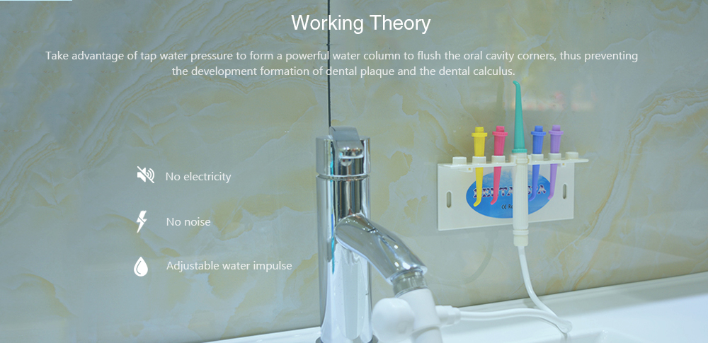 Useful Convenient Water Flosser Oral Irrigator Dental Cleaner