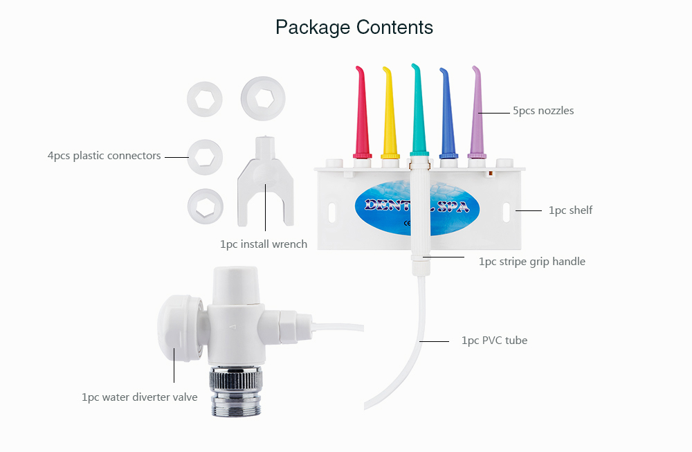 Useful Convenient Water Flosser Oral Irrigator Dental Cleaner