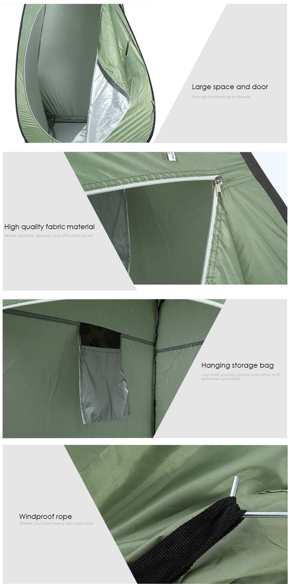 SHENGYUAN Multifunctional Bath Tent for Dressing Toilet Model Tabernacle