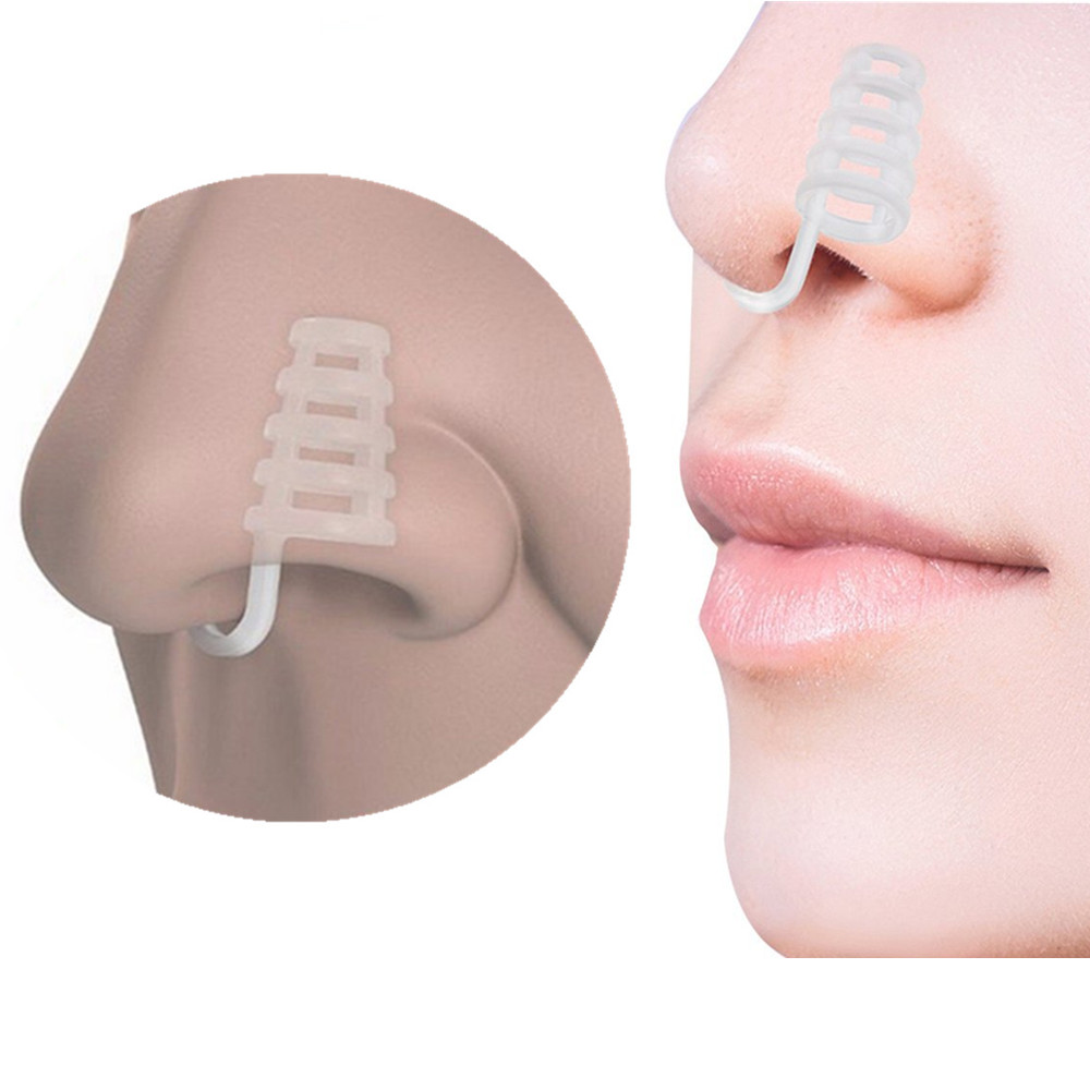 Snore Stopper Silicone Nose Clip Sleeping Device