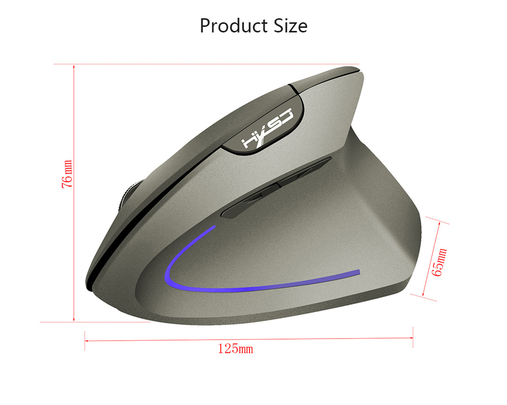 HXSJ T22 Rechargeable 2.4GHz Wireless Mouse