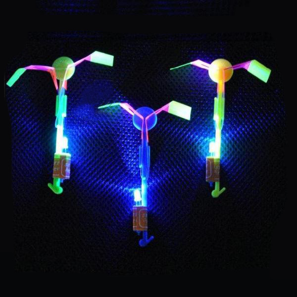 HY 558A Arrow Helicopter LED Flying Faery Children Toys for Outdoor Entertainment