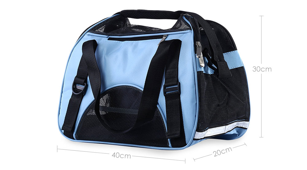 Pet Dog Cat Outdoor Carrier Travel Tote Bag Breathable Mesh Handbag