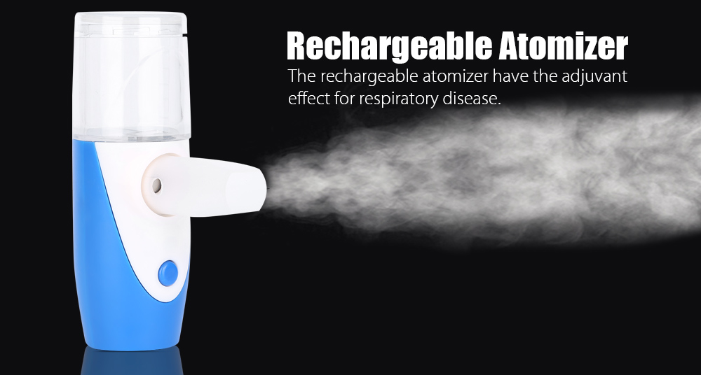 MY-121 Rechargeable Atomizer Inhaler Nebulizer Humidifier Beauty Instrument Aromatherapy Rhinitis Skin Replenishment