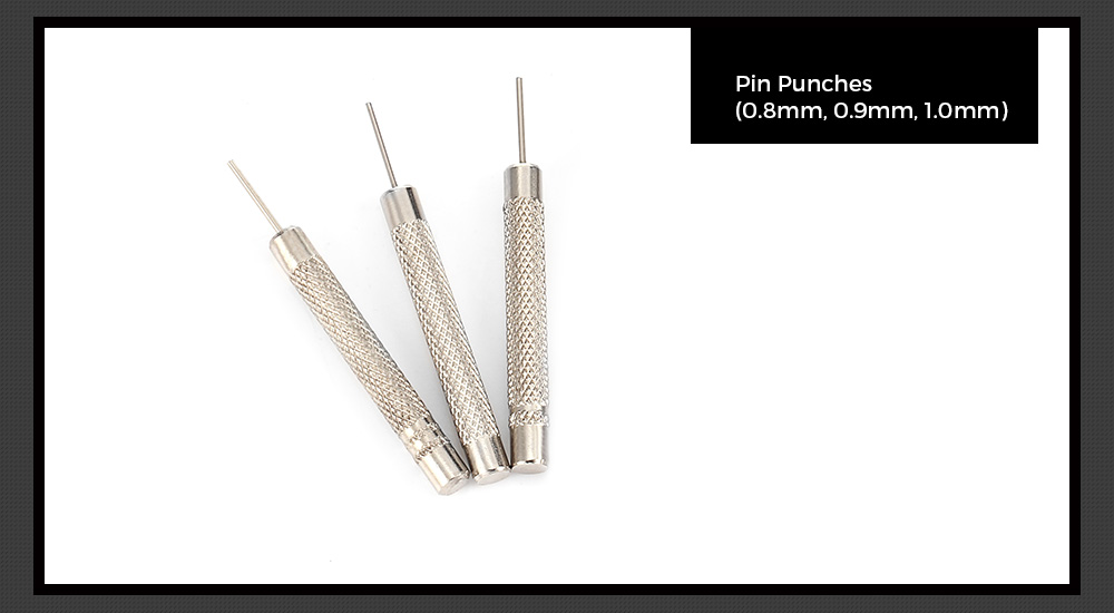 13pcs Watch Clock Repair Opener Link Pin Remover Spring Bar Portable Watchmaker Tools