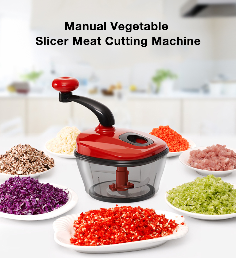 Manual Vegetable Slicer Fruit Meat Cutting Machine