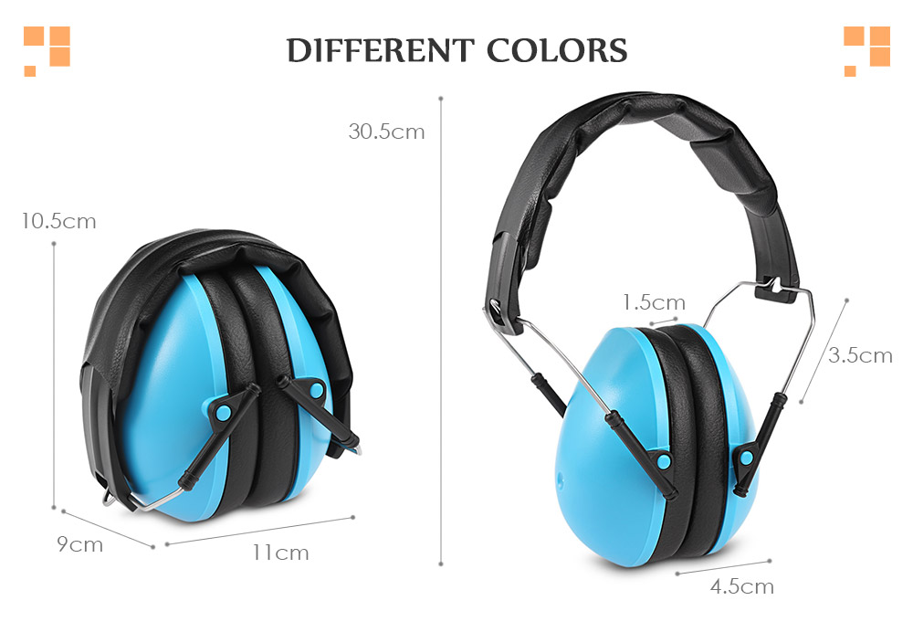 Kid Baby Sleeping Hearing Protection Soundproof Noise Reduction Earmuff