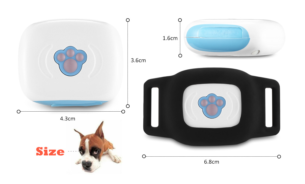 Smart Finder Wireless Bluetooth GPS Locator Kid Pet Tracker Anti-lost Alarm