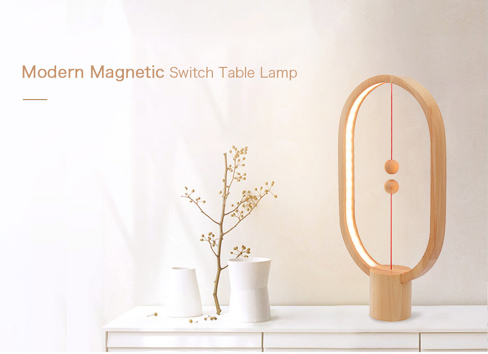 Creative Smart Balance Magnetic Switch LED Table Lamp