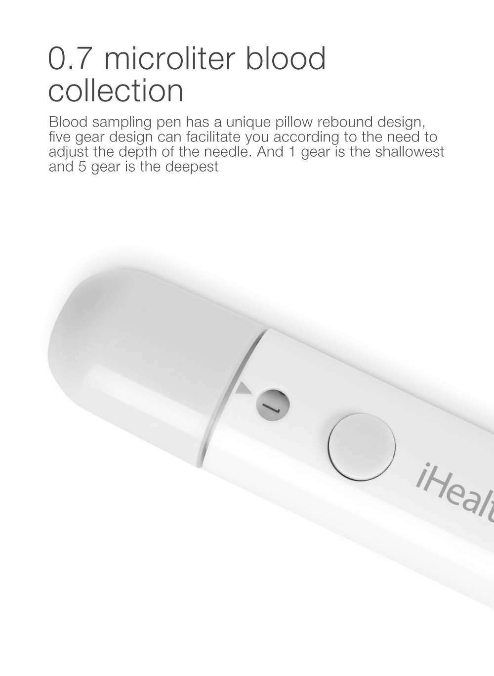 MIJIA iHealth Blood Glucose Meter with Test Strips Lancets