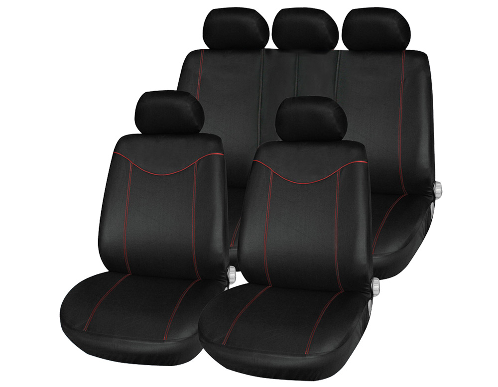 T21638 11pcs Universal Low-back Car Seat Cover Set Four Seasons Auto Cushion Interior Accessories