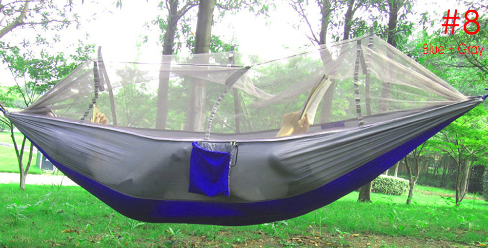 Portable Single-person Mosquito Net Hammock Hanging Bed for Travel Camping