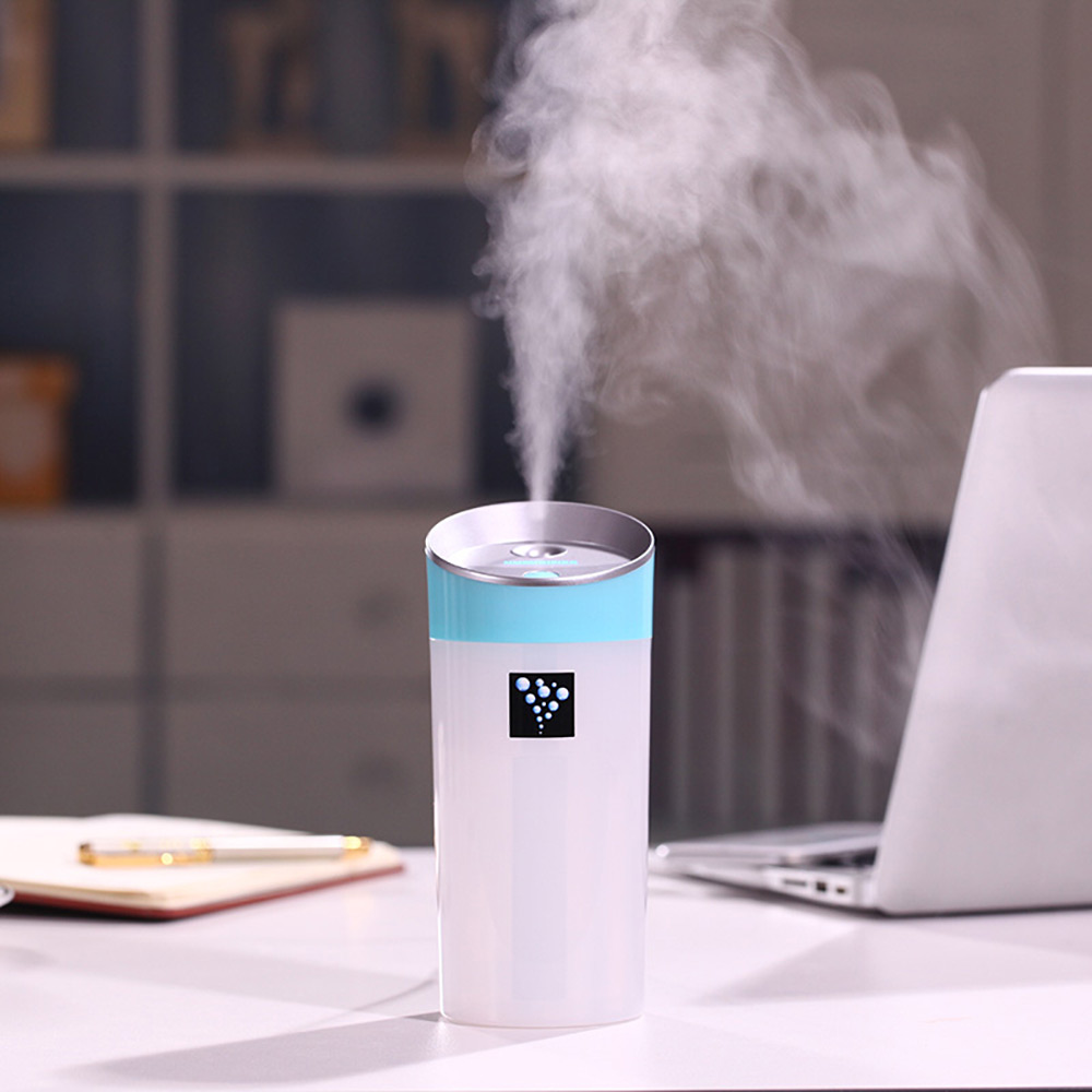 300ml Ultrasonic USB Mini Cup Humidifier for Bedroom Living Room