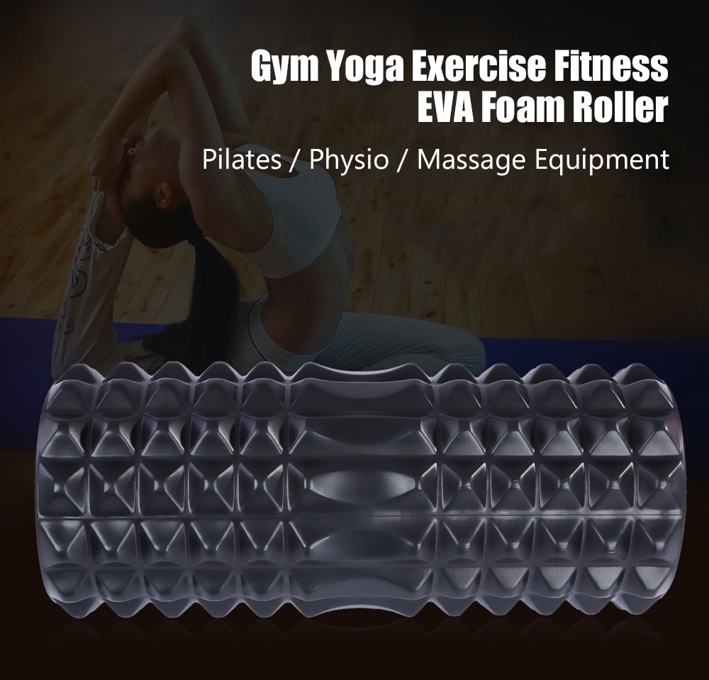 Gym Yoga Exercise Fitness Physio Massage Equipment EVA Foam Hollow Roller