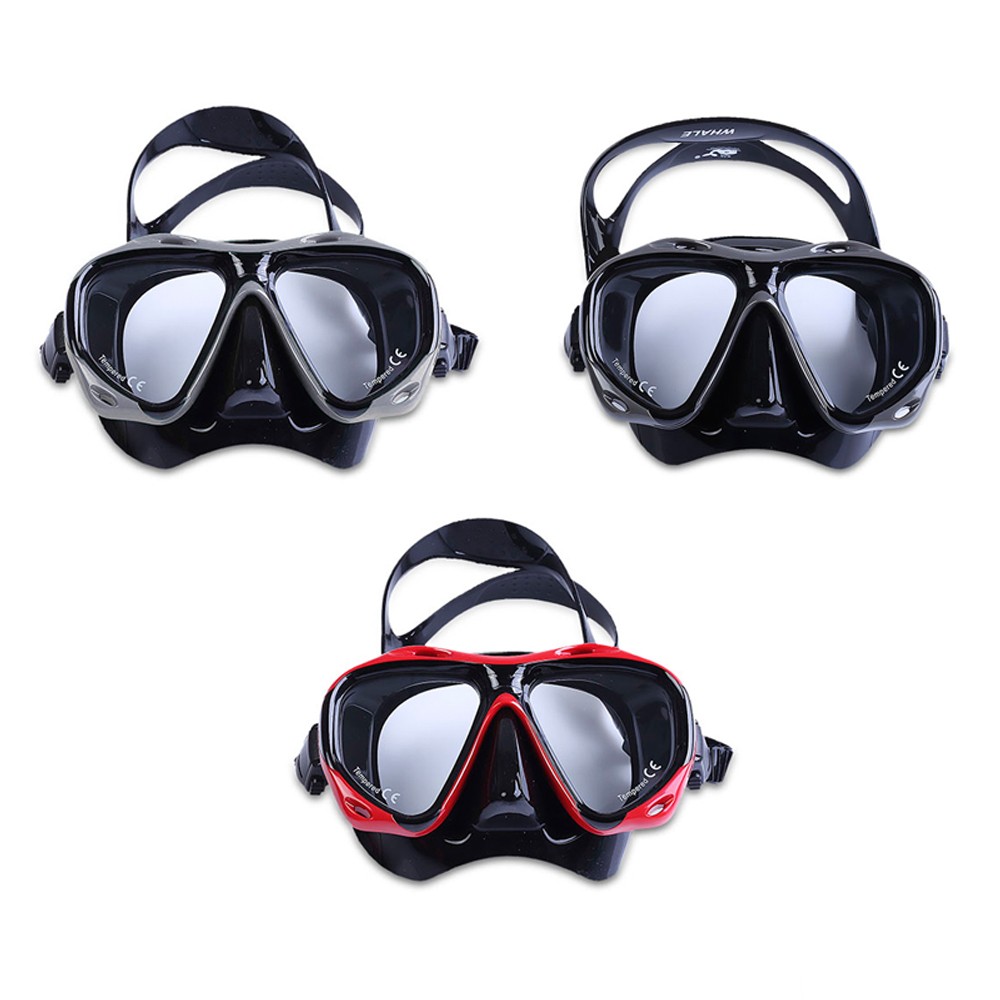 WHALE Professional Scuba Swimming Diving Mask Goggle