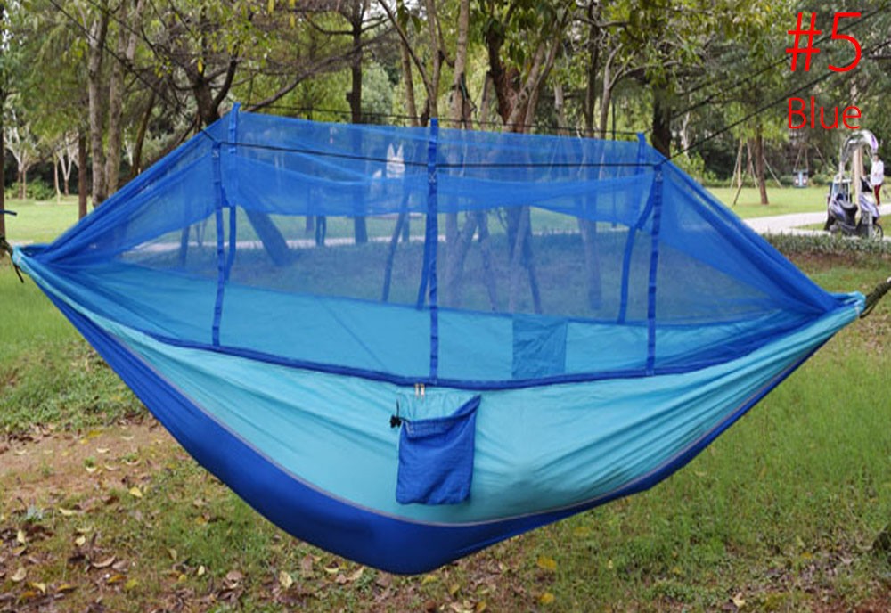 Portable Single-person Mosquito Net Hammock Hanging Bed for Travel Camping