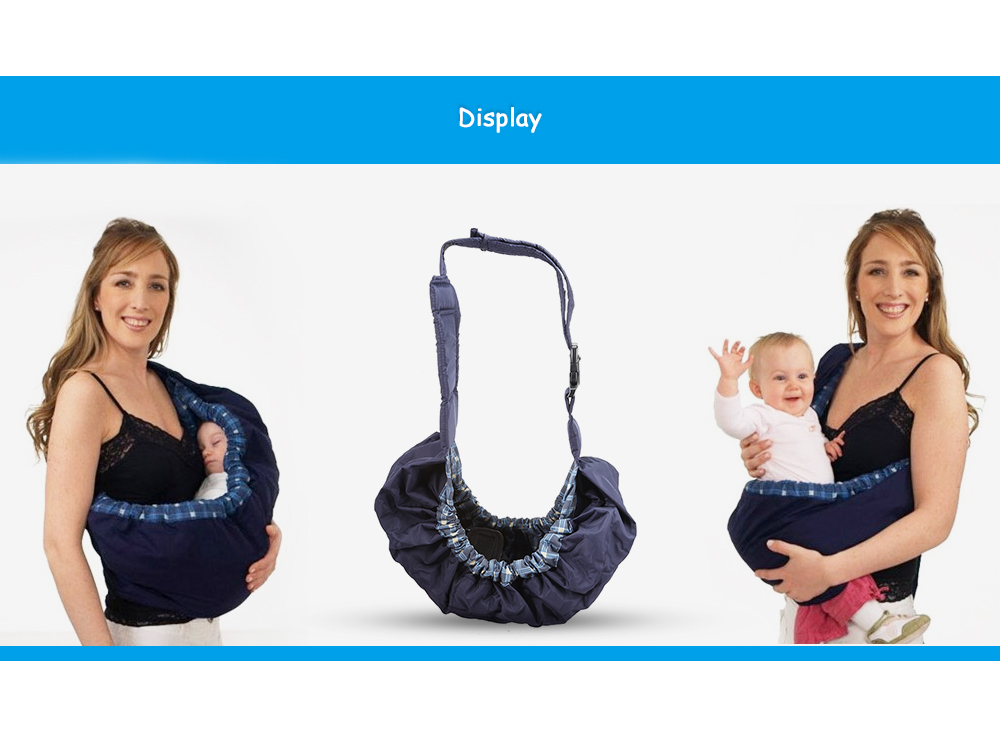 Infant Newborn Baby Carrier Bag Cradle Sling Wrap Nursing Pouch