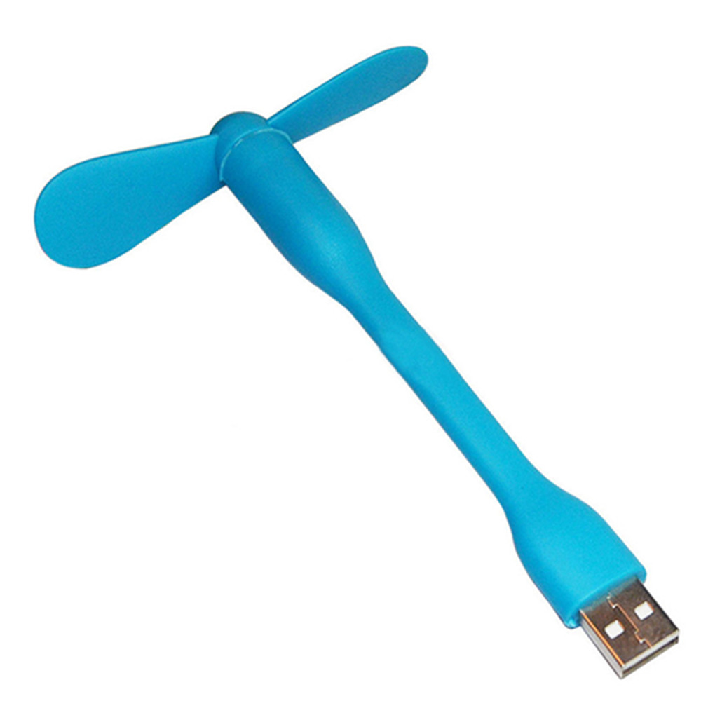 Tiny Flexible Detachable USB Fan Low Power Consumption Silence Fan Standard USB Interface / Flexible / Dismountable