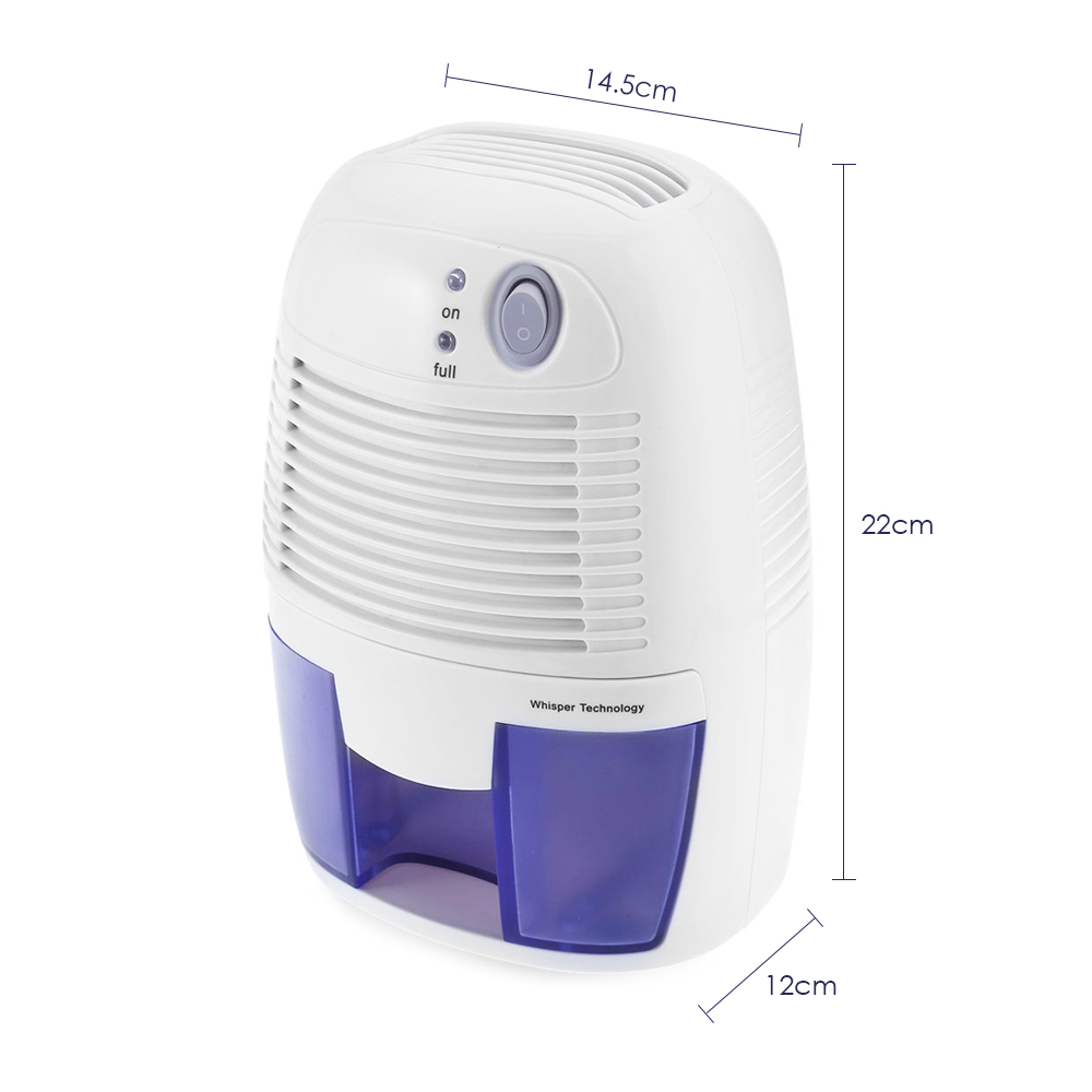 XROW - 600A 21W 500ML Portable Mini Dehumidifier Electric Quiet Air Dryer for Home Bathroom