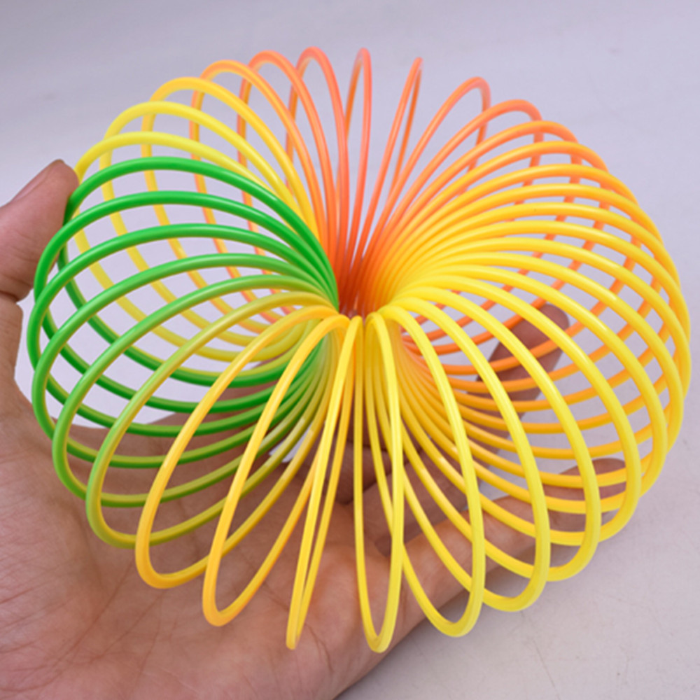 Magic Spring Plastic Rainbow Toy