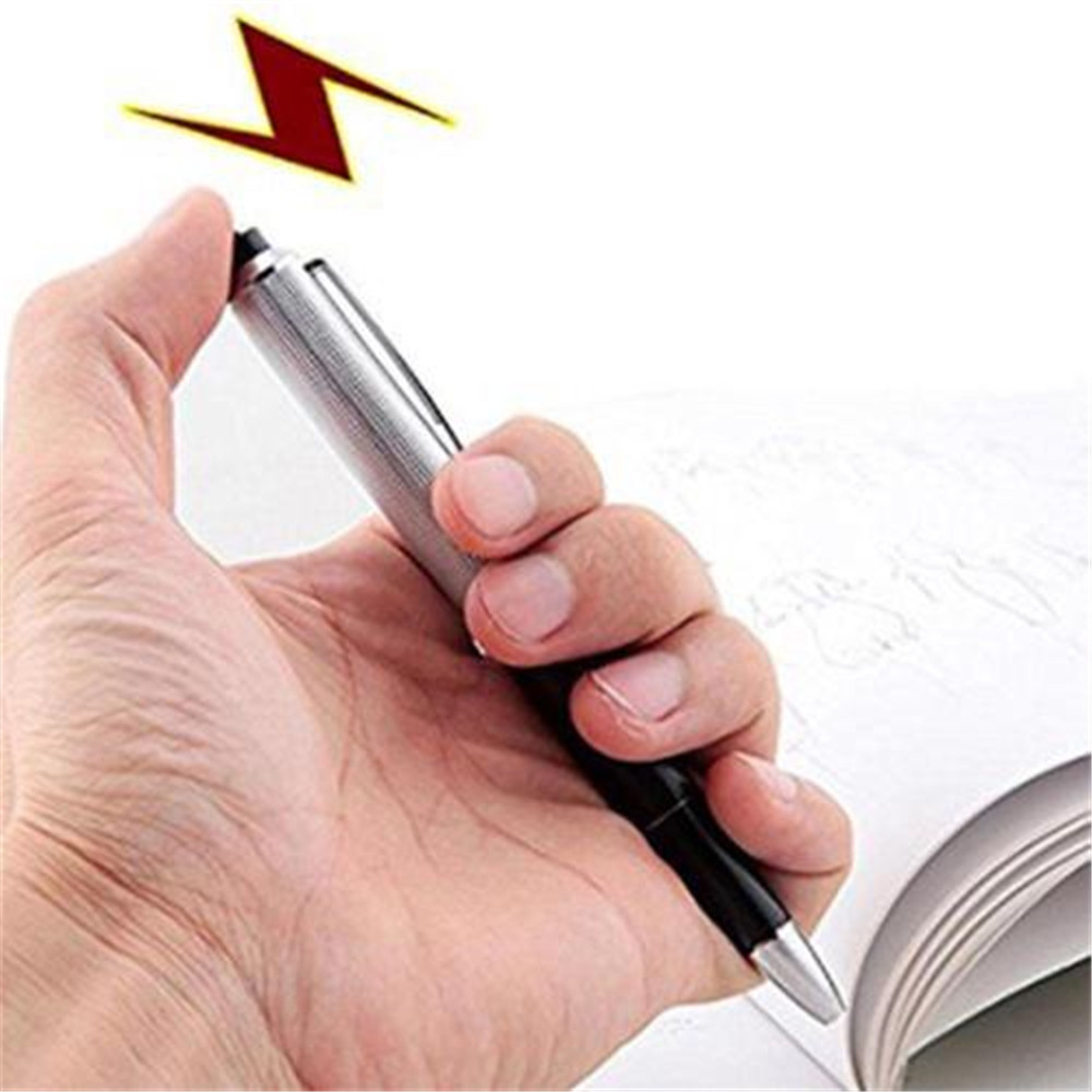 Pen Portable Creative Novelty Funny Shocking Electric Gadget Toy for Prank