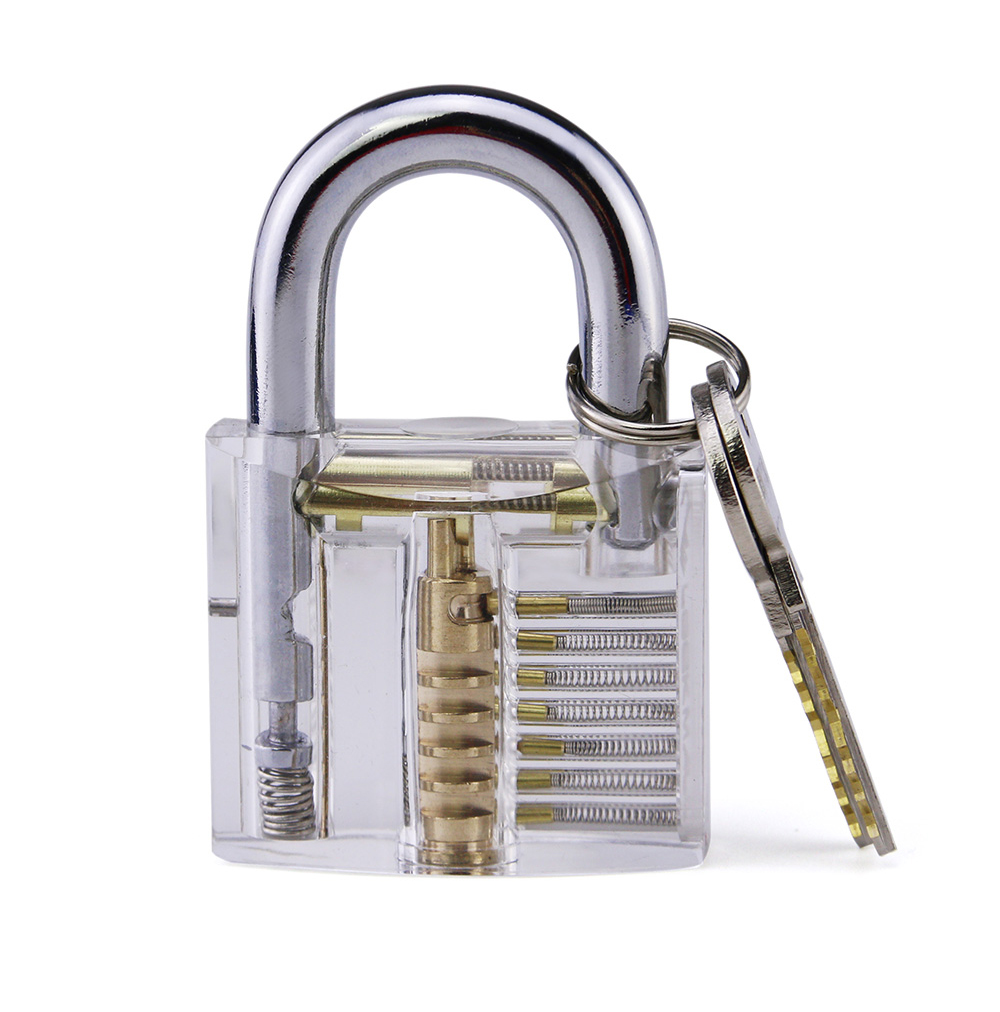 LOCKMALL Locksmith Pick Skill Training Practice Padlock