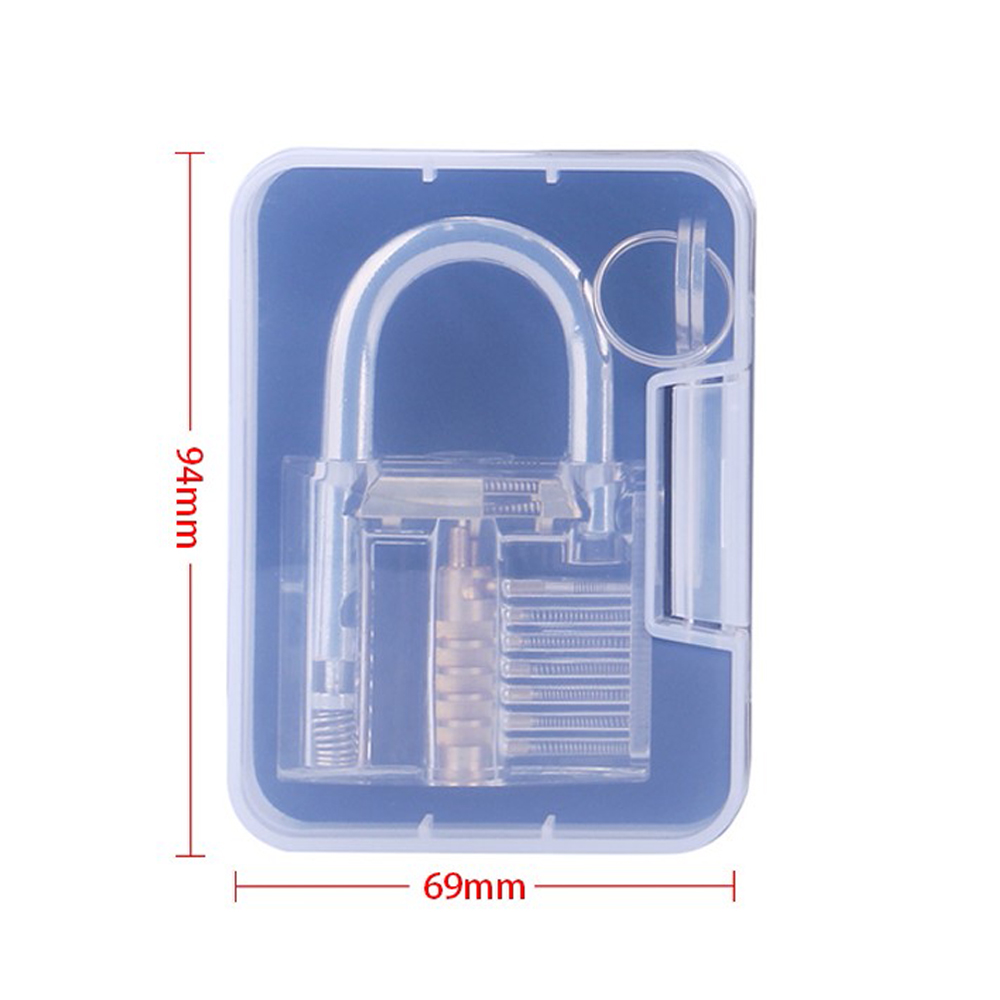 LOCKMALL Locksmith Pick Skill Training Practice Padlock