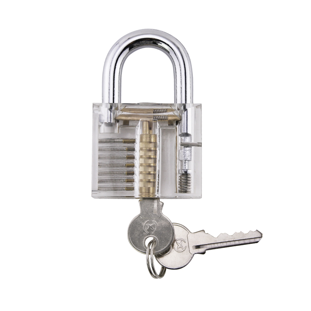 LOCKMALL Locksmith Pick Skill Training Practice Padlock