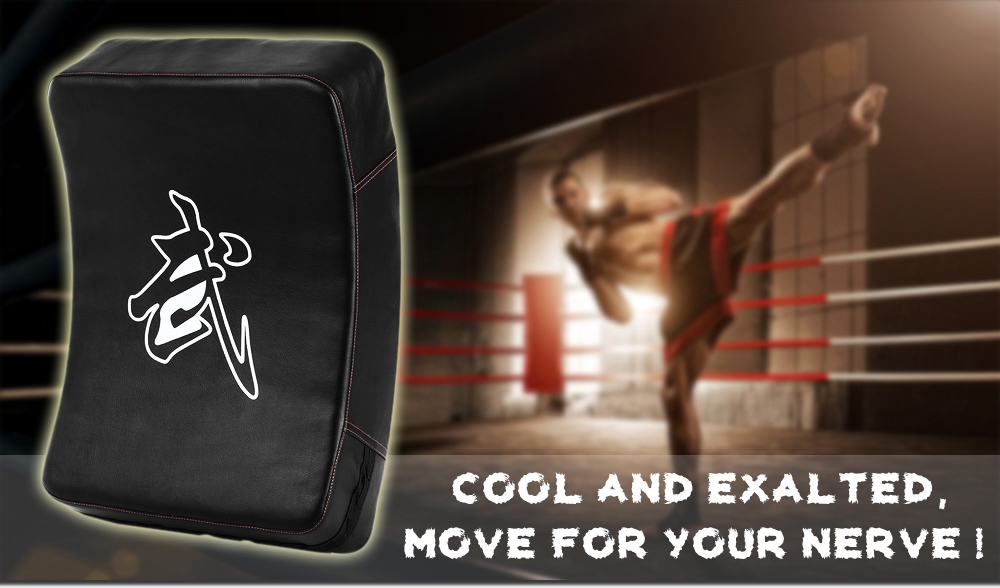 Arc-shape Punching Bag Boxing Pad Karate Muay TKD Training Foot Target