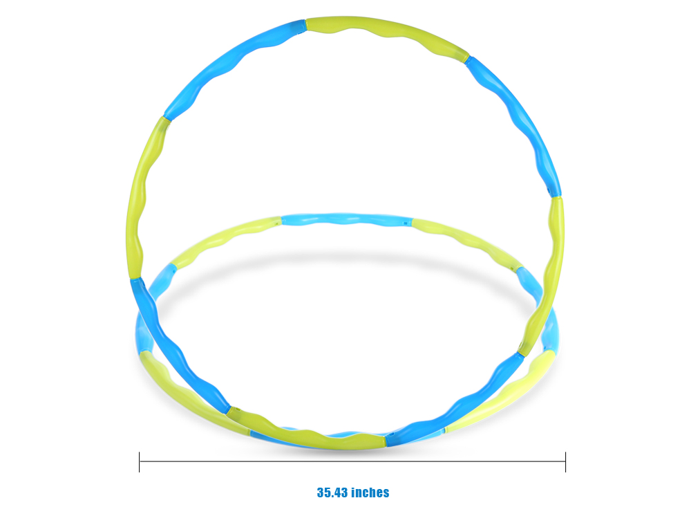 Detachable Ring Circle Hard Tube Waist Slimming for Yoga