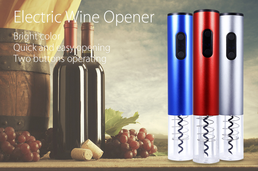 Electric Automatic Wine Stopper Opener with Foil Cutter