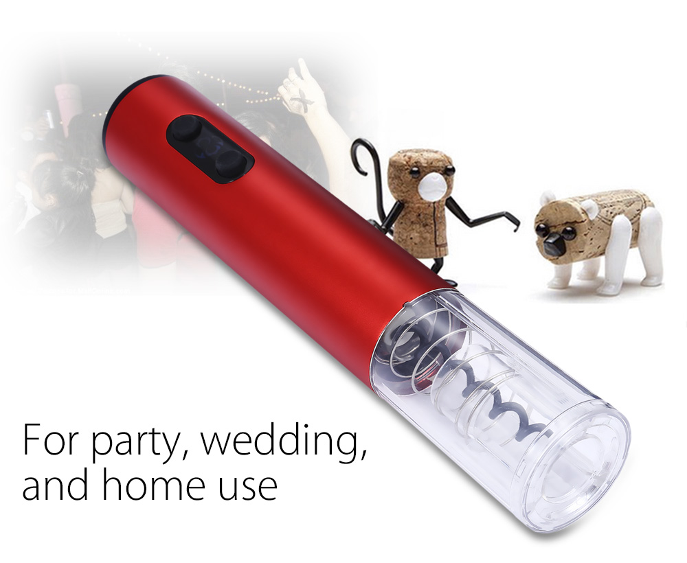 Electric Automatic Wine Stopper Opener with Foil Cutter