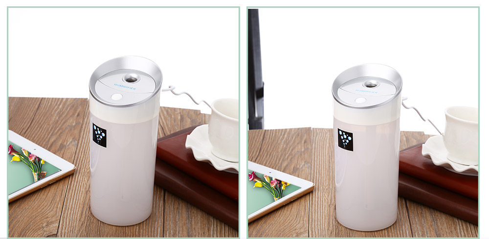 300ml Ultrasonic USB Mini Cup Humidifier for Bedroom Living Room