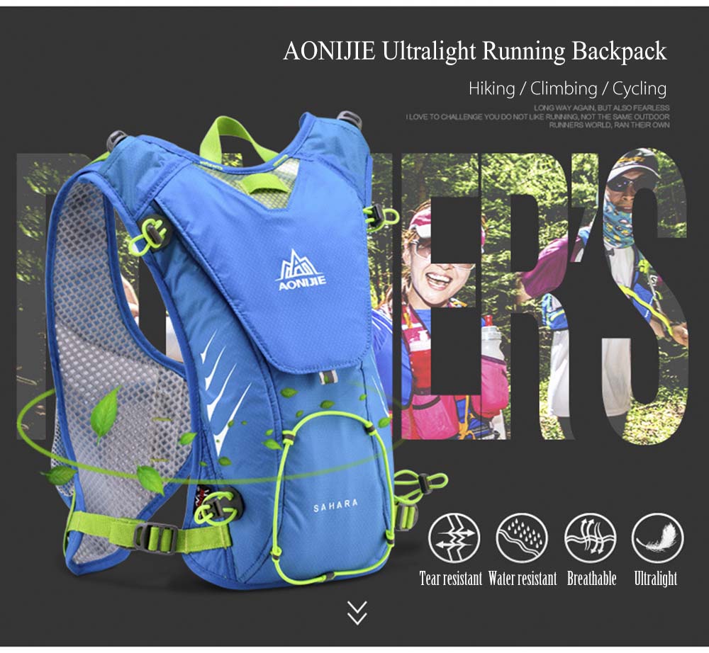 AONIJIE 8L Running Waterproof Water Bag Backpack for Outdoor Sports