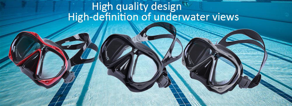 WHALE Professional Scuba Swimming Diving Mask Goggle