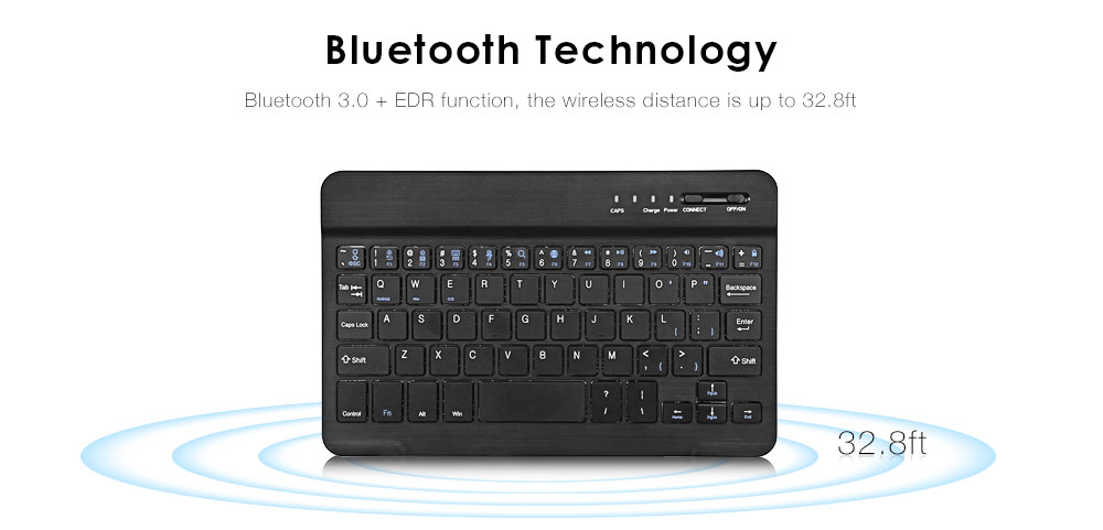 BH020 7 inch Bluetooth Keyboard Universal Device for Android Windows iOS