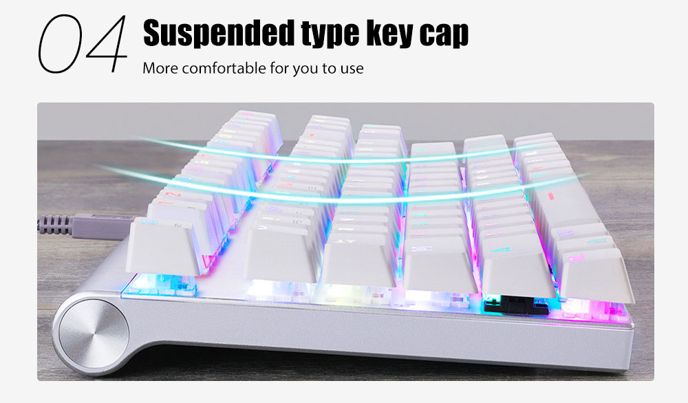 MOTOSPEED CK101 NKRO Mechanical Keyboard with RGB Backlight