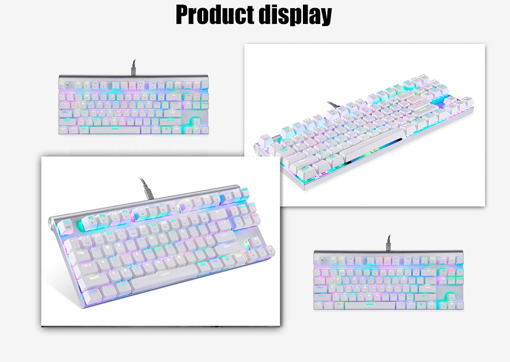 MOTOSPEED CK101 NKRO Mechanical Keyboard with RGB Backlight