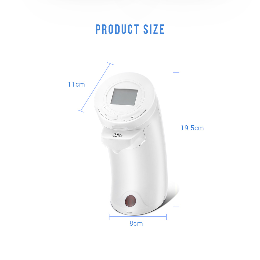 AD - 04 200ml Touchless LCD Display ABS Automatic Soap Sanitizer Lotion Dispenser for Kitchen Bathroom