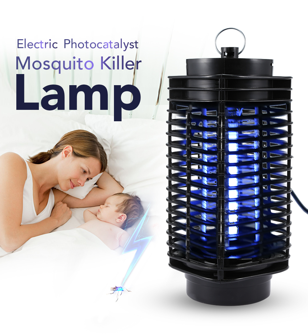 Photocatalyst Mosquito Killer Lamp LED Flying Bug Traps Light