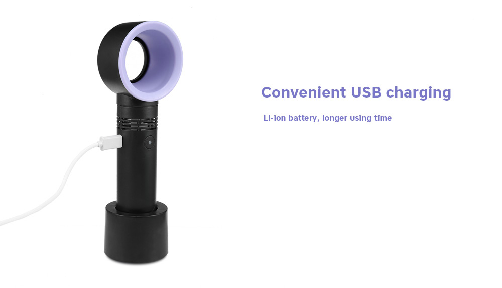 Portable USB Cordless Bladeless Fan
