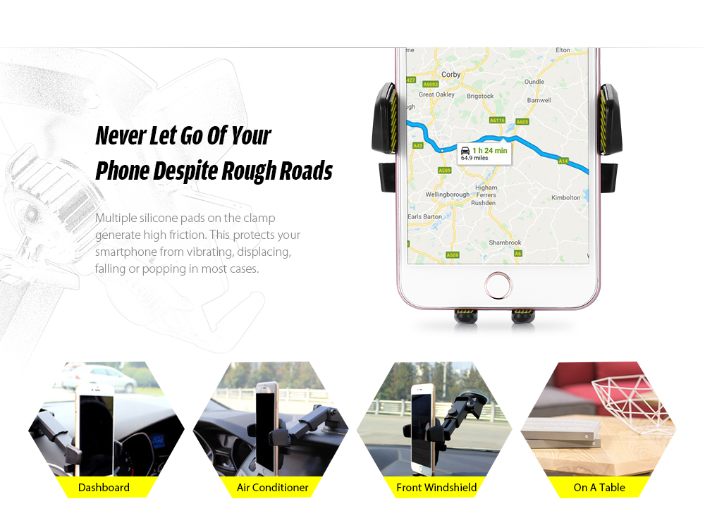 Car Mount Universal Phone Holder Mobile Phone Cradle