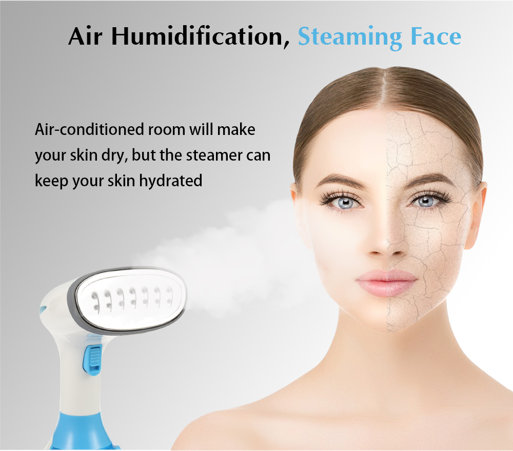 Handheld Electric Mini Steam Hanging Ironing Machine Facial Humidifier