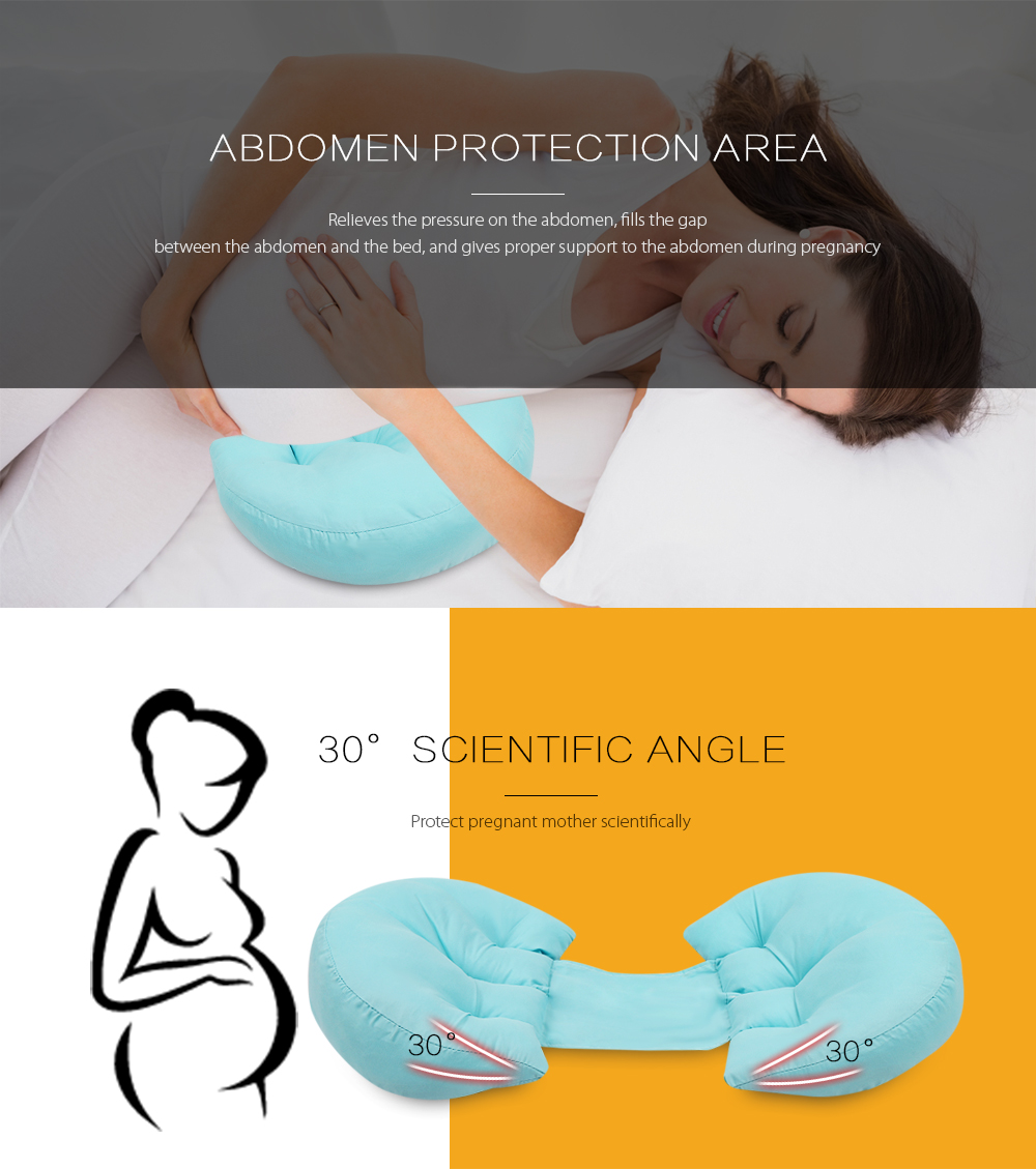 Side Sleeper Abdomen Support Pregnancy Waist Pillow