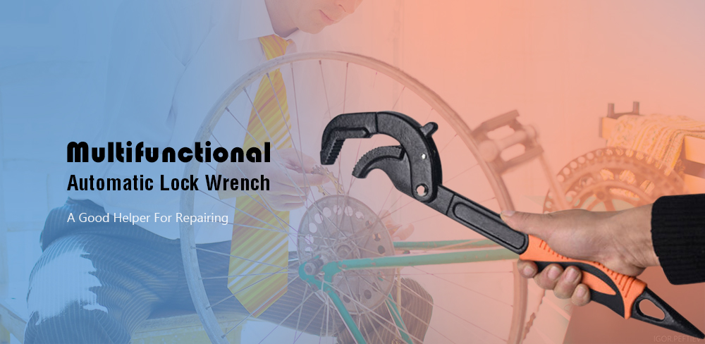Adjustable Multifunctional Quick Torque Automatic Lock Wrench