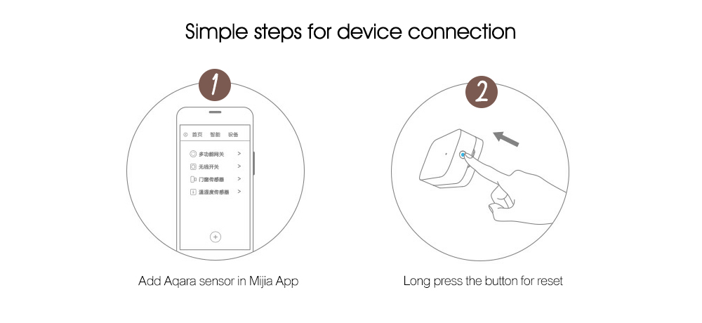 Aqara Smart Window Door Sensor Intelligent Home Security Equipment with ZigBee Wireless Connection ( Xiaomi Ecosystem Product )