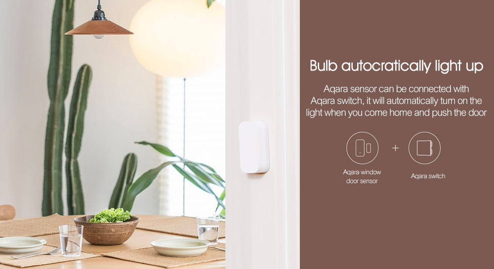 Aqara Smart Window Door Sensor Intelligent Home Security Equipment with ZigBee Wireless Connection ( Xiaomi Ecosystem Product )