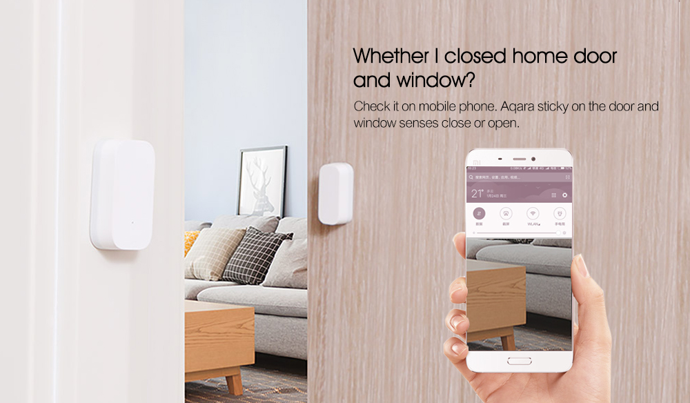 Aqara Smart Window Door Sensor Intelligent Home Security Equipment with ZigBee Wireless Connection ( Xiaomi Ecosystem Product )