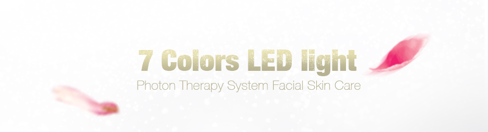 Beauty Photon 7 Colors LED Light Facial Mask Skin Care Rejuvenation Wrinkle Acne Removal Face Spa